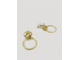 (АРТИКУЛ: 7118/51) СЕРЬГИ ЖЕНСКИЕ, СРЕДНЕГО РАЗМЕРА, ЦВЕТ МЕТАЛЛА "ЗОЛОТО"