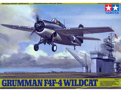 Сборная модель: (Tamiya 61034) Американский истребитель Grumman F4F-4 Wildcat