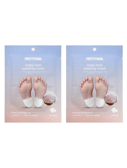 Пилинг-маска для пяток Pretty Skin Baby Heel Peeling Mask (1 пара)