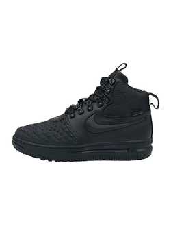 Nike Lunar Force 1 Duckboot 17 black черные с мехом