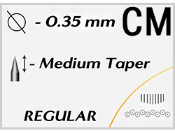 EZ Revolution - Curved Magnum Medium Taper / 0.35