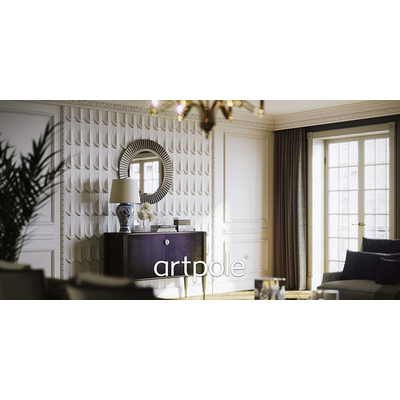 Гипсовая панель PERO артикул E-0142