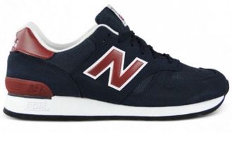 New Balance 670 Синие с бордовым замша (41-45) Арт. 034