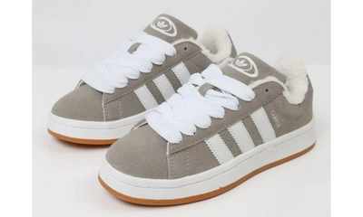 Обувь Adidas Campus 00s Grey с мехом