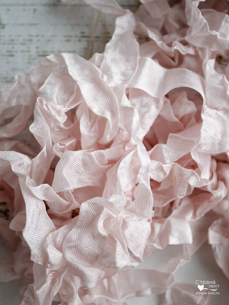 Шебби лента Королевский розовый в интернет магазине "Страна лент" детально
