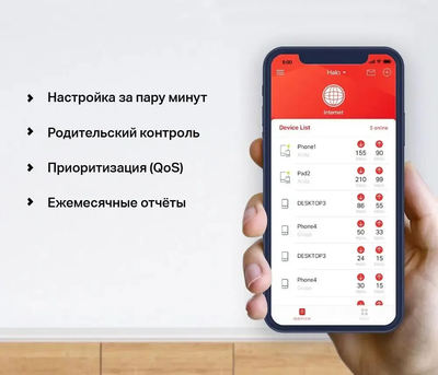 Бесшовный Mesh роутер MERCUSYS Halo H30G(2-pack) Белый