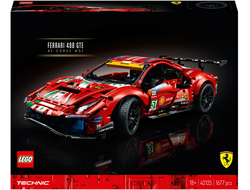 Конструктор LEGO Technic 42125 Ferrari 488 GTE "AF Corse #51"
