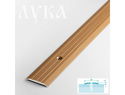 Порог-стык УЗКИЙ  ПС 01  1800мм 083н бук натур (25*3мм) Лука  [53919]