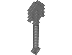 Minifigure, Utensil Shovel Pixelated Minecraft, Dark Bluish Gray (18791 / 6189223)