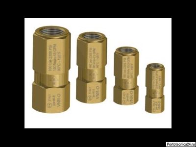 Обратный клапан VNR-O вход 3/4 г. выход 3/4 г.180 л/мин 160 бар латунь