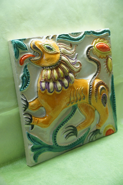 Басилевс (фасадный изразец)