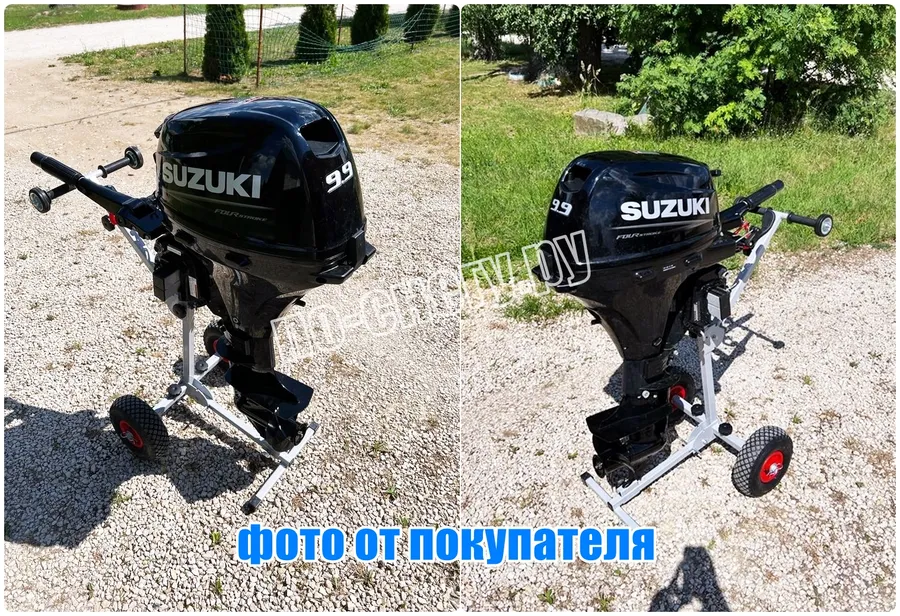 Спасибо Алексею из г.Владимира за фото.Мотор Сузуки 9.9