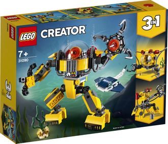 LEGO Creator Конструктор Робот для подводных исследований, 31090
