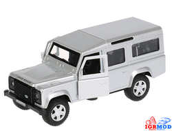 Машина металл &quot;LAND ROVER DEFENDER&quot; серебро 12 см (Технопарк) арт.DEFENDER-SL