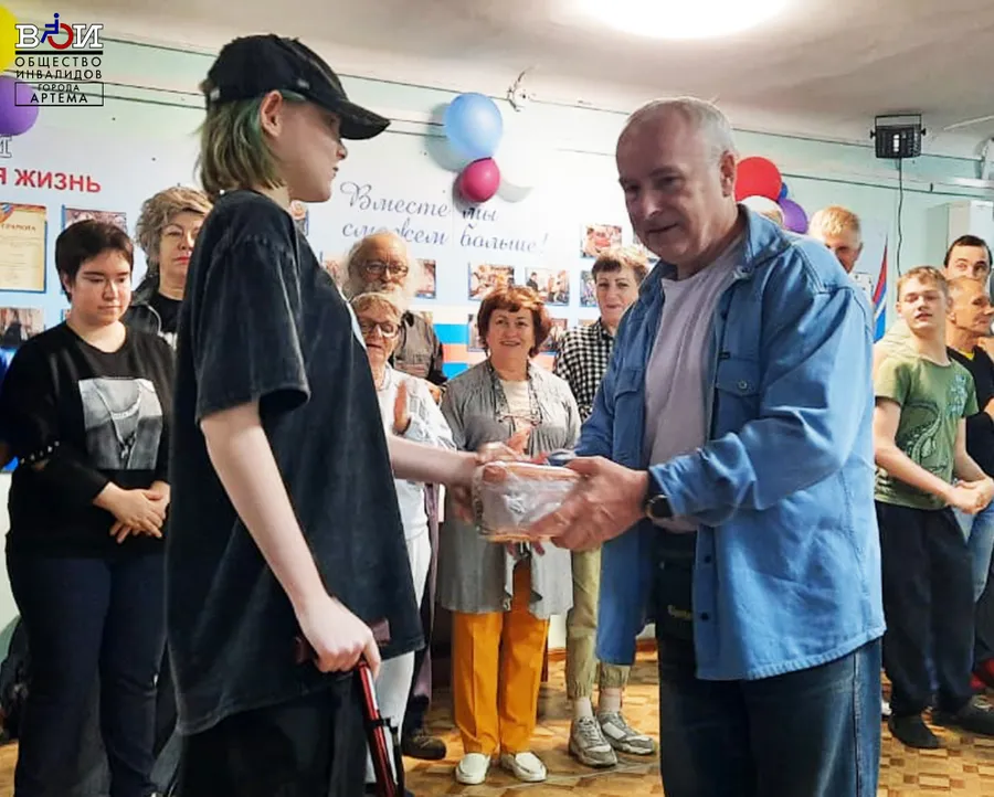 Спортивные соревнования в обществе инвалидов г. Артема 14.06.2024