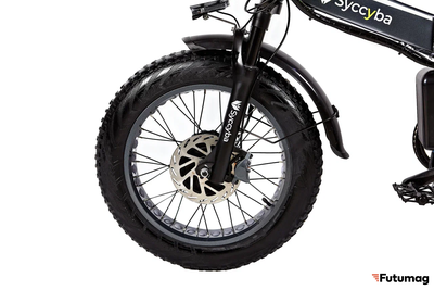 Электровелосипед SYCCYBA H1 (F10) DUAL 23AH серый
