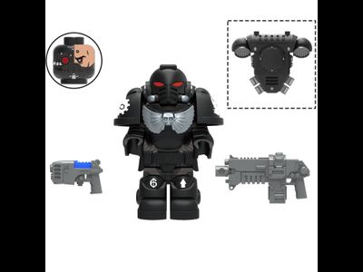 Конструктор фигурка Космодесантник, легион Железные Руки, Вархаммер 40000 (Warhammer 40k)