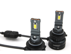 Светодиодные автолампы головного света Aozoom P9/HB3/HB4 (9006/9005) с вентилятором, 12V, 52W, 5500K, чип Korea WT52 (2шт)