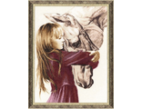 Девочка с лошадью (СВ-016)