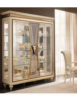 ВИТРИНА 3-Х ДВЕРНАЯ FANTAZIA ARREDOCLASSIC