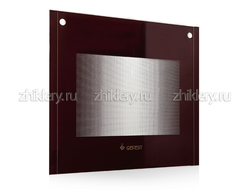 Стекло наружное GEFEST 5100, 5140, коричневое, 500x450мм (5100.15.2.000-03)