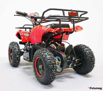 Квадроцикл GreenCamel Гоби K21 (30 Ah 36V 800W R6 Цепь) Красный паук