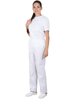 Брюки женские белые