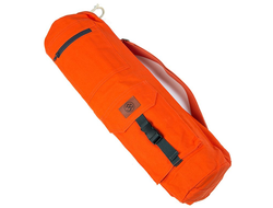 Хлопковая сумка для коврика Сутра оранжевая