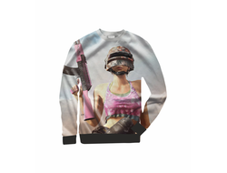 Свитшот 3D PlayerUnknown’s Battlegrounds, PUBG, ПУБГ №1