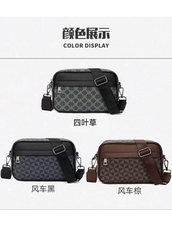 Мужская Сумка через Плечо с Принтом Оптом