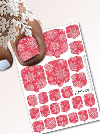 Мини пленки для педикюра LIT-006