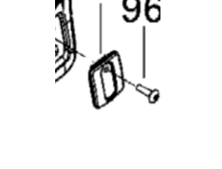 Молдинг рукоятки Оригинал BRP 510006602/510004405 для BRP LYNX/Ski-Doo (Passenger Handle Trim Moulding)