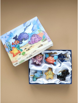 Комплект ёлочных игрушек Морские