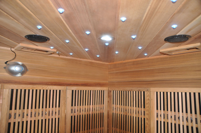 Инфракрасная кабина (сауна) SaunaMagic Cedar CST Corner Medium