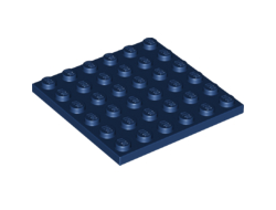 Plate 6 x 6, Dark Blue (3958 / 4251992 / 6106692)