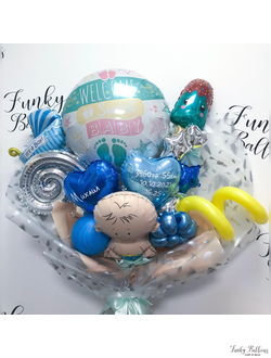 Крафт букет для мамы мальчика