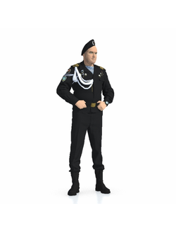 солдаты Десантник man in black 0901