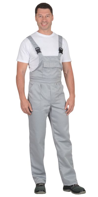 Полукомбинезон ПРОФЕССИОНАЛ светло-серый