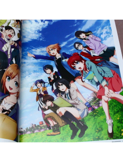 Оригинальный Арт Бук SHIROBAKO ARTWORKS (Белый ящик)