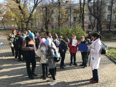 ДЕТСКАЯ ПЕШЕХОДНАЯ ЭКСКУРСИЯ С ЭЛЕМЕНТАМИ КВЕСТА "КАЛУГА 200 ЛЕТ НАЗАД"