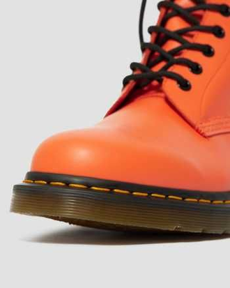 Ботинки Dr Martens 1460 Smooth Leather оранжевые
