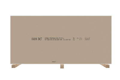 Гипсокартон стеновой ГКЛ KNAUF 12,5мм Кнауф с доставкой