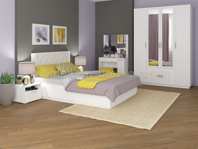 Шкаф 4-дв. Тиффани-3 М28