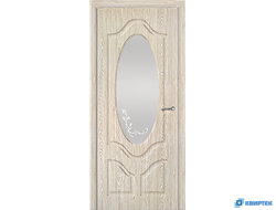 Дверь остекленная с покрытием ПВХ ДО-56 купить в Челябинске | КВИРТЕК