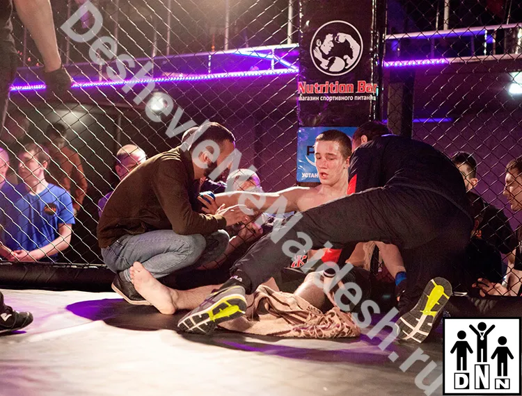 Октагон. турнир Grad-5. Бои без правил Восьмиугольник 29