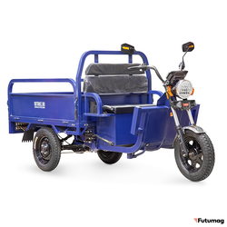 Грузовой электротрицикл Rutrike Партнёр 1500 48V1200W синий