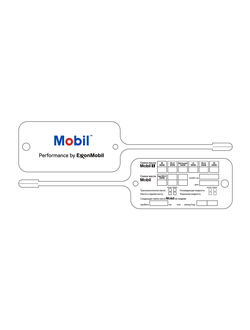 БИРКИ ДЛЯ ЗАМЕНЫ МАСЛА MOBIL PERFORMANCE BY EXXONMOBIL