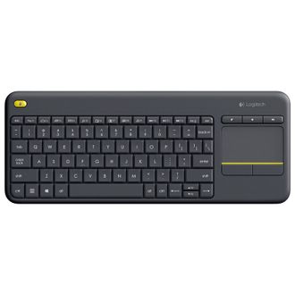 Клавиатура Logitech (920-007147) Wireless Keyboard K400 Plus, черный