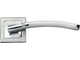 Комплект ручек дверных RAP 13-S  белый никель/хром RUCETTI