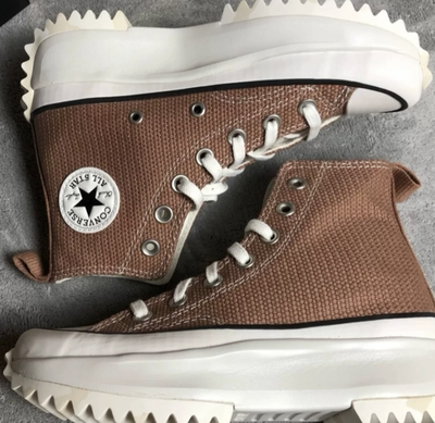 осенние на платформе Кеды Converse Run Star Hike 171090C